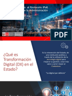 IPv6 6 Plan Transición en El Estado Peruano - Marzo 2018