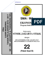 Soal Pra Ujian Nasional Ekonomi Sma Kode B (22) (Pak-Anang - Blogspot.com)