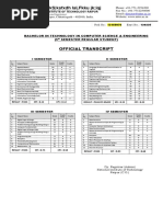 Transcript Proforma I Nitrr