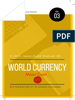 H.I.M Dr. Lawiy-Zodok Shamuel, DD World Currency - The Moor Cash / Coin White Paper