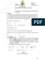 Experiment No 3 PI Current Control of DC Motor