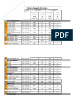 Battery Capacity Calculator Ver.4