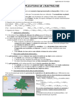 Chimie C Chap11 Application Electrolyse PDF