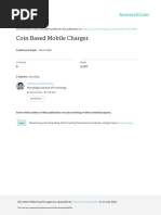 Coin Based Mobile Charger: March 2016