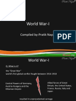 World War-I: Compiled By-Pratik Nayak