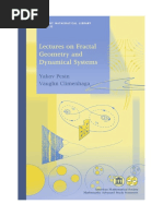 Lectures On Fractal Geometry and Dynamical Systems Yakov Pesin and Vaughn Climenhaga PDF