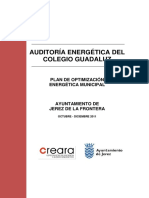 Auditoría Energética Del Colegio