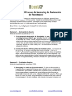 Bienvenido Al Proceso de Mentoring de Aceleración de Resultados