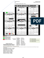 CCISD 2018-19 Calendar