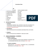 Curriculum Vitae