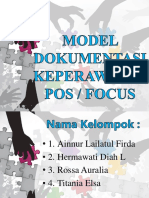 Model Dokumentasi Keperawatan Pos Klp4