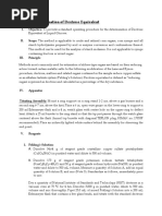 Method: Determination of Dextrose Equivalent