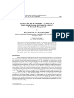 Integrated Microchannel Cooling in A Three Dimensional Integrated Circuit A Ther Mal Man Age Ment