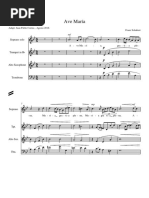 Ave María Schubert Score