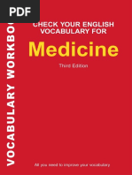 Check Your English Vocabulary For Medicine