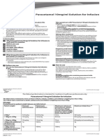 Paracetamol 10mg/ml Solution For Infusion: BBBA1153