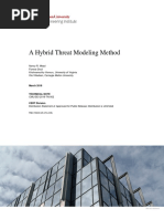 A Hybrid Threat Modeling Method