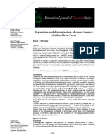 Separation and Determination of Cresol Isomers (Ortho, Meta, Para)