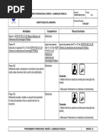 POP-IP 007-01-04 Substituicao de Luminaria
