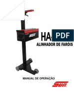 MANUAL - SUN - Ha 600 Alinhador de Farois