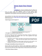 Pengertian Sistem Input Dan Output Kompu