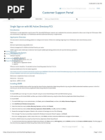 Single Sign On With MS Active Directory-TCS