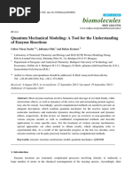 Biomolecules: Quantum Mechanical Modeling: A Tool For The Understanding of Enzyme Reactions