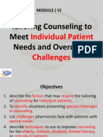 PR10 Counseling Individual Pts