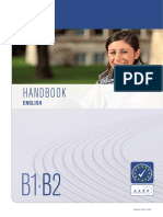 Handbook English b1-b2