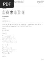 Mercy Chords by Shawn Mendestabs at Ultimate Guitar Archive