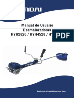 Manual HYH2826 4528 5228