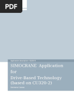 SIMOCRANE Drive Based Technology Application Sinamics CU320 2 en V1 4 PDF