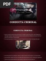 Conducta Criminal Introduccion