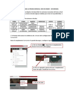 Indicaciones para La Prueba Mensual