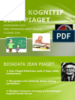 Teori Kognitif Jean Piaget