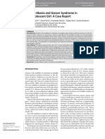 Astasia-Abasia and Ganser Syndrome in A Preadolescent Girl: A Case Report