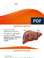 Hepatitis Viruses: Group 3 - MLS 3C