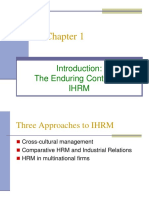 Chapter 1 Enduring Context of IHRM