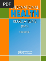 International Health Regulation 2005 3rd Edition