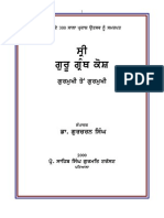 Sri Guru Granth Sahib Ji Dictionary (Punjabi)