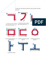 Writing Hangeul