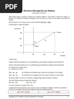 Derrota y Navegacion Por Estima Analitica