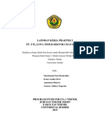 Laporan Kerja Praktek 1 PT. YTL JAWA TIM