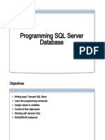 Programming SQL Server 2005