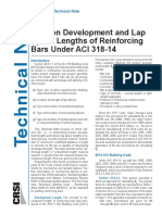 Tension Developments and Lap Splice Lengths of Reinf Bars Under ACI318!14!2015