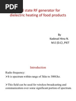 Solid State RF Generator