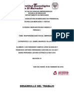 Caso: Responsabilidad Social Empresarial