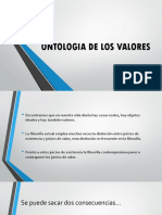 Ontologia de Los Valores