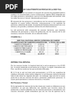 Principales Caracteristicas Fisicas de La Red Vial