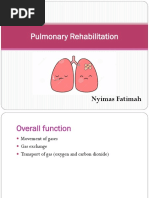 Pulmonary Rehabilitation: Nyimas Fatimah